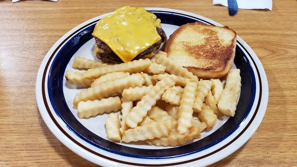 Double Cheeseburger with Fries