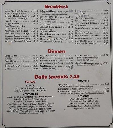France's Diner Menu image 4